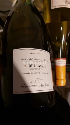 Loire Valley Muscadet Sèvre et Maine Domaine Audrain Bel Air 2024