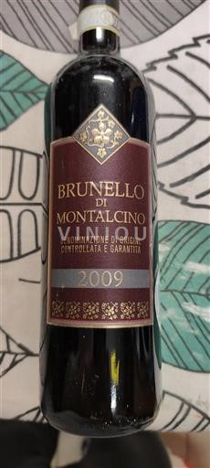 Toscane Brunello di Montalcino Pineno 2009