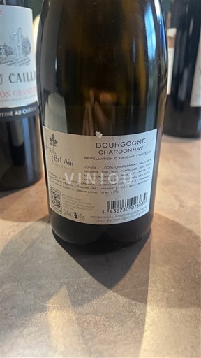 Vini Blanc sec Bel Air 2024 Francia Borgogna Borgogna Chardonnay AOC