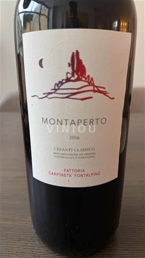 Tuscany Chianti Classico Fattoria Carpineta Fontalpino Montaperto 2016