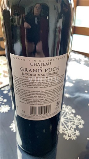 Bordeaux Bordeaux superiore Château Grand Puch 2020