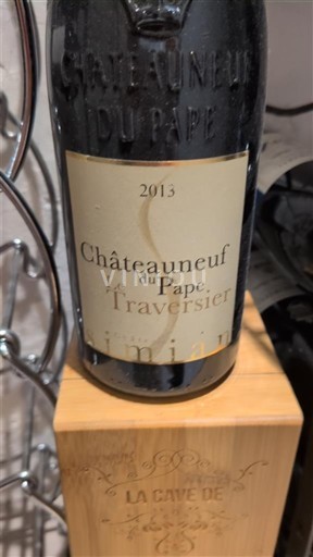 Vallée du Rhône Châteauneuf-du-pape Simian Le Traversier 2013
