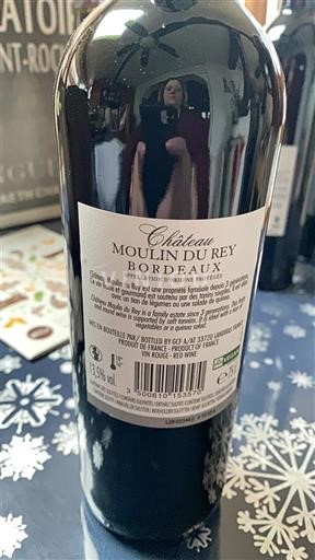 Bordeaux Château Moulin du Rey 2020