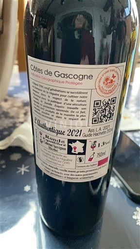 Sydvestfrankrig Côtes de Gascogne Domaine L'Higuère Prologue et Garluchet 2021