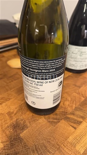 Marlborough Tahuna Wines Marlborough Sauvignon Blanc 2024