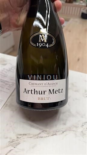 Alsace Crémant d'Alsace Arthur Metz 1904 Ikke årgangsbestemt