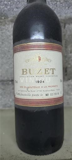Південний Захід Бюзе Les Vignerons de Buzet 1994