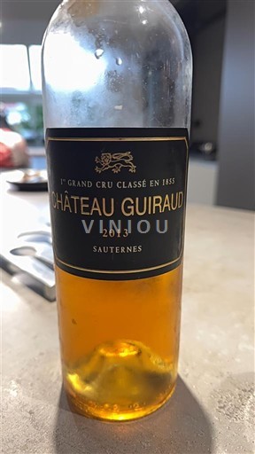 Bordeaux Sauternes Premier Cru Château Guiraud 2013
