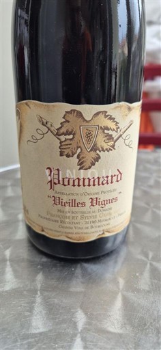 Bourgogne Pommard Francois et Sylvie Gerbeaut Vieilles Vignes 2019