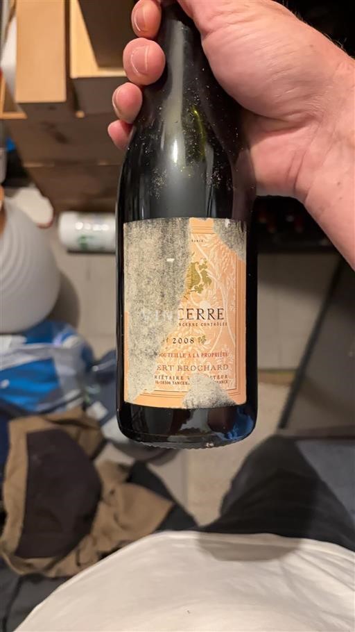 Vallée de la Loire Sancerre Hubert Brochard 2008