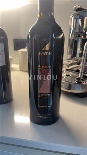 Kalifornské AVA Paso Robles Justin Isoceles 2020