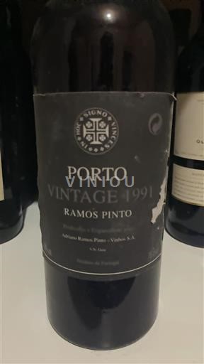 Portugal Port Ramos Pinto Vintage 1991