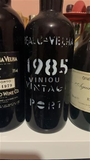 Portugal Port Real Cave Velha Vintage Port 1985