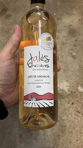 Альпи та Ронські землі Ардеш Jalès Cruzières Gris de Grenache 2024