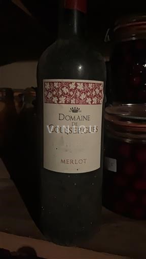 Vinos Rouge sec Merlot Domaine Coussergues Non millésimé Francia Languedoc y Rosellón País de Oc IGP