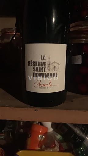 Vallée du Rhône Côtes-du-rhône La Réserve Saint Dominique Grenache Vieilles Vignes Non Millésimé
