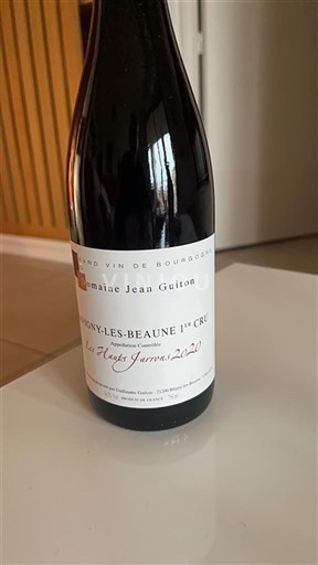Bourgondië Savigny-lès-Beaune Premier Cru Domaine Jean Guiton Les Hauts Jarrons 2021