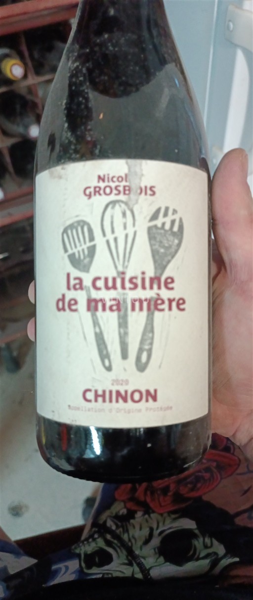 Loire Valley Chinon Nicolas Grosbois La cuisine de ma mère 2020
