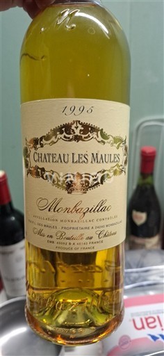 Wijnen Blanc liquoreux Château Les Maules 1995 Frankrijk Zuidwest-Frankrijk Monbazillac AOC