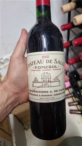 Bordeaux Pomerol Château Sales 2000
