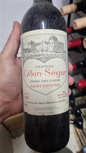 Bordeaux Saint-Estèphe Grand Cru Château Calon-Ségur 1989