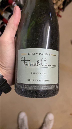 Mousserande viner Blanc brut Brut Tradition Feneuil-Coppée Non millésimé Frankrike Champagne AOC Premier Cru