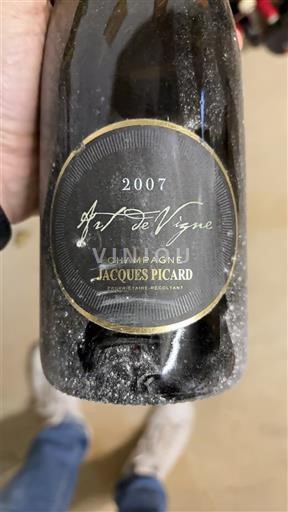 Champagne Jacques Picard Art de Vigne 2007