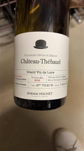 Thung lũng sông Loire Muscadet Sèvre et Maine Château Château-Thébaud 2019