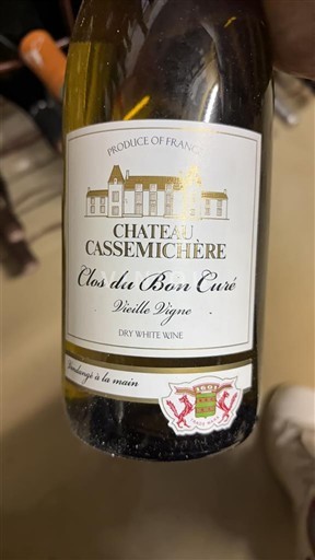 Thung lũng sông Loire Muscadet Château Cassemichère Clos du Bon Curé Vieille Vigne 2020