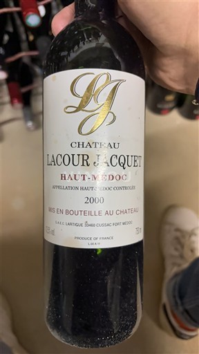 Bordeaux Haut-Médoc Château Lacour Jacquet 2000