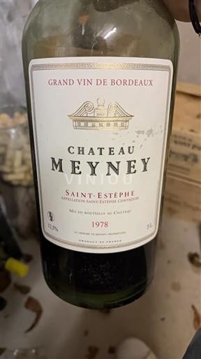 Bordeaux Saint-Estèphe Château Meyney 1978