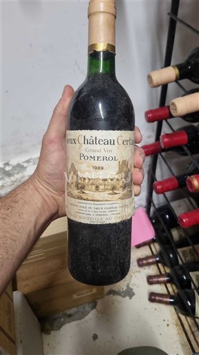 Bordeaux Pomerol Château Vieux Château Certan 1989