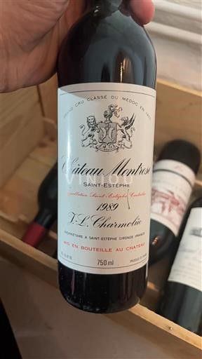 Bordeaux Saint-Estèphe Grand Cru Château Montrose 1989