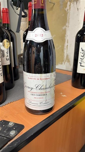 Burgundy Gevrey-Chambertin Domaine Taupenot-Merme Les Corvées 2012