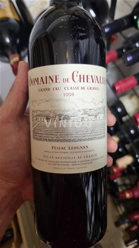 Bordeaux Pessac-Léognan Grand Cru Domaine Chevalier 1998