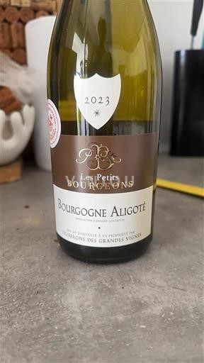 Bourgondië Bourgogne Aligoté Vignerons des Grandes Vignes Les Petits Bourgeons 2023