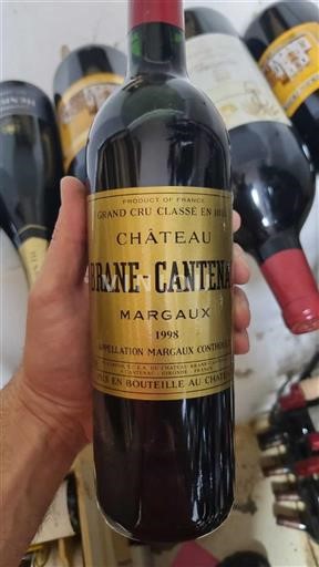 Bordeaux Margaux Grand Cru Château Brane-Cantenac 1998