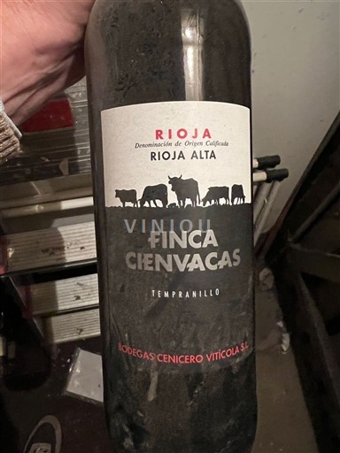 Navarra Ribera Alta Bodegas Cenicero Vitícola S.L Finca Cienvacas Ei vuosikertaa