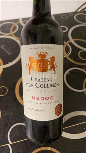 Bordeaux Médoc Château S Collines 2018