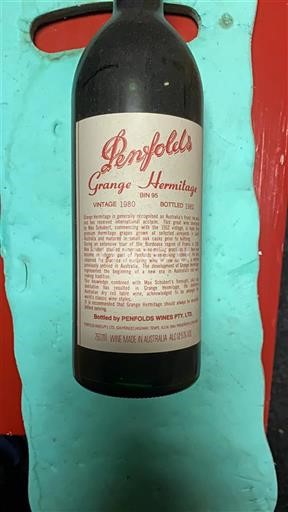 Australie-Méridionale Penfolds Grange Hermitage Bin 95 1980