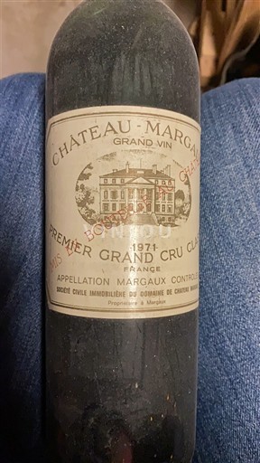 Bordeaux Margaux Grand Cru Château Margaux 1971