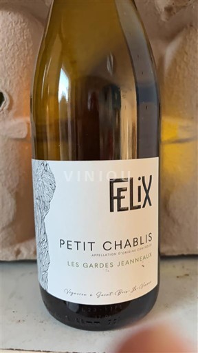 Bourgogne Petit-chablis Félix Les Gardes Jeanneau Non Millésimé