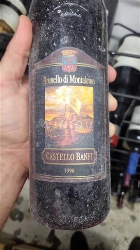 Toscane Brunello di Montalcino Castello Banfi 1996
