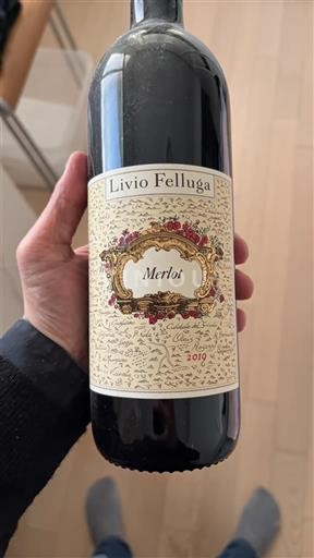 Friuli-Venezia Giulia Colli Orientali del Friuli Livio Felluga Merlot 2019