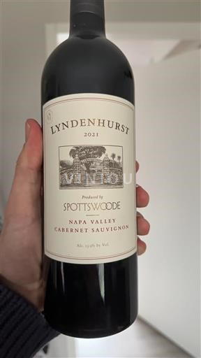 Kalifornské AVA Napa Valley Spottswoode Lyndenhurst 2021