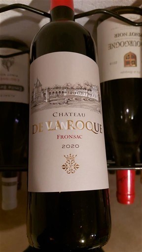 Bordeaux Fronsac Château La Roque 2020
