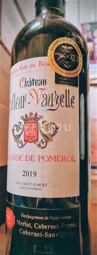 Vinhos Rouge sec Château Lafleur-Vauzelle 2019 França Bordéus Pomerol AOC