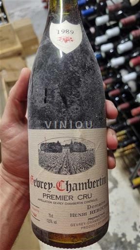 Burgund Gevrey-Chambertin Premier Cru Domaine Henri Rebourseau 1989