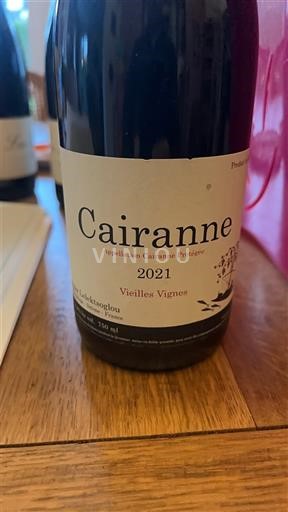 Vallée du Rhône Cairanne Les Hauts de La Leidiere Vieilles Vignes 2021