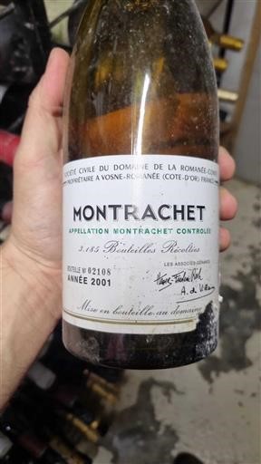 Bourgogne Montrachet Grand Cru Domaine La Romanée-Conti 2001